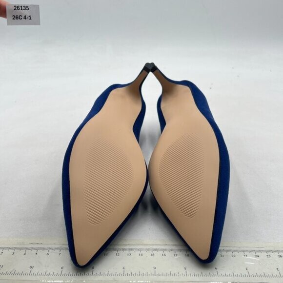 YDN Royal Blue Kitten Heels - Picture 7 of 8